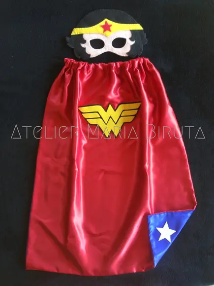 Capa e Máscara Liga da Justiça