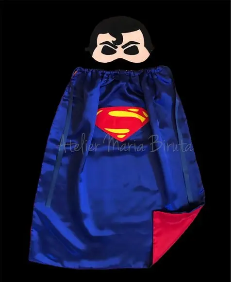 Capa e Máscara Super Homem