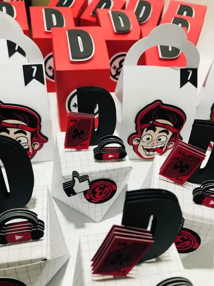 Lembrancinha Festa Enaldinho - Caixinhas personalizadas decoraç?