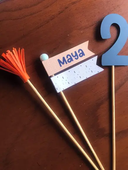 Kit Festa Minimalista Blue y - Papelaria Personalizada