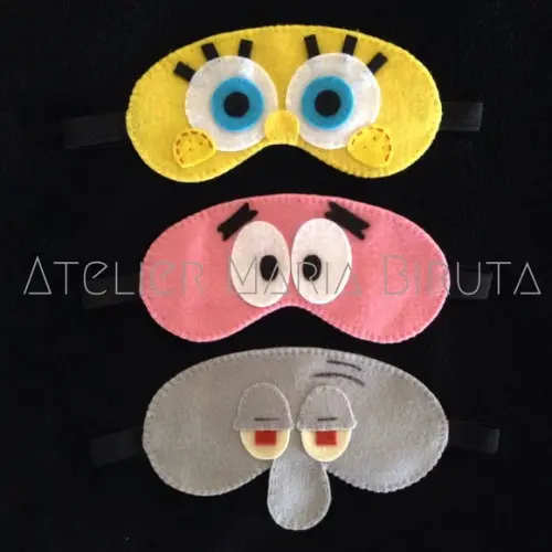 Máscara de Dormir Bob Esponja