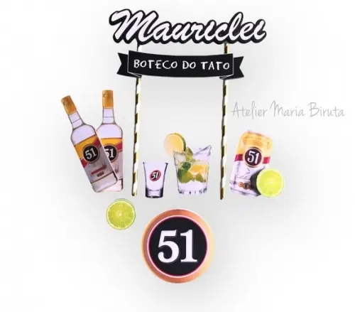 Topo de Bolo 51