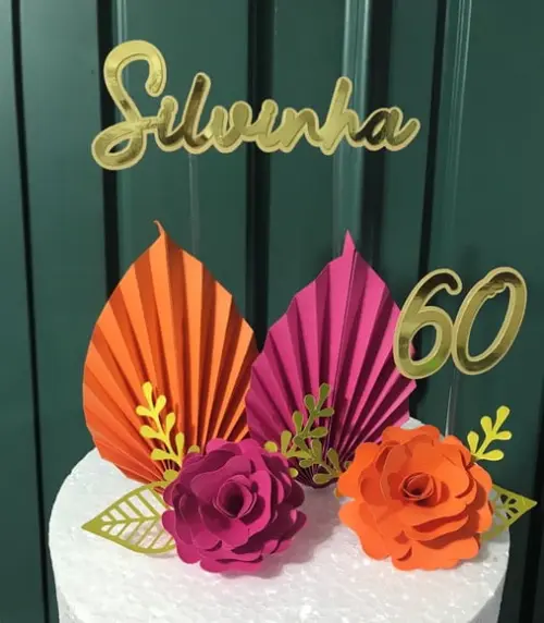 Topo de Bolo 60 Anos