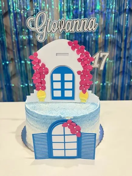 Topo de Bolo Mamma Mia