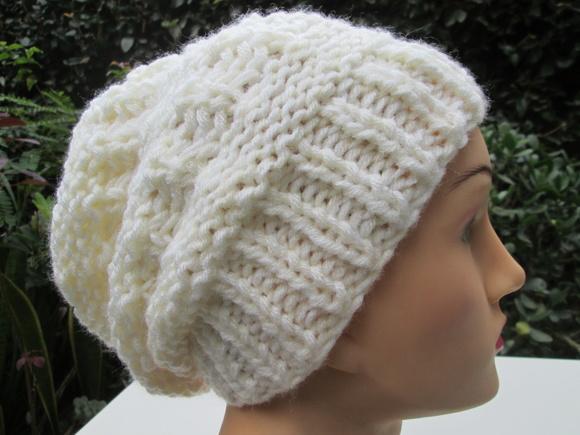 Conjunto Cachecol Gola e Gorro Trico Viena- Cru Natural