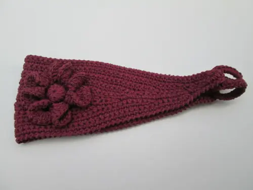 Faixa para Cabelo em Crochê/headband