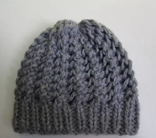 Conjunto Cachecol Maxi Gola e Gorro - Cinza