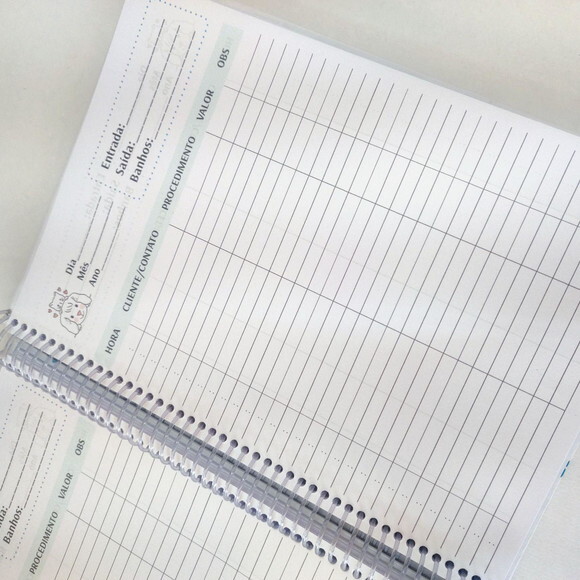 Agenda Petshop Agendento Personalizado Grande