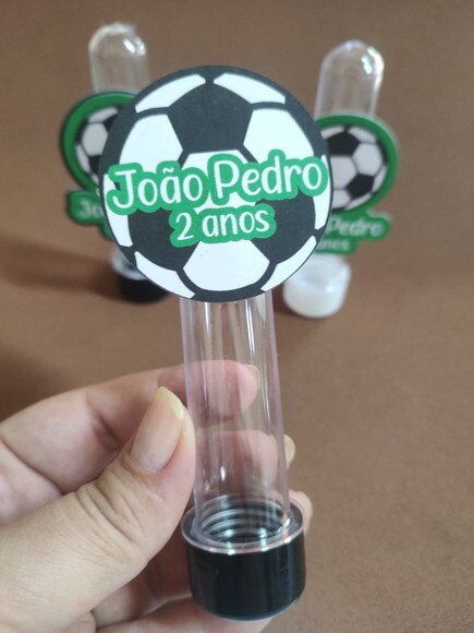 Aplique Bola para Tubete Futebol