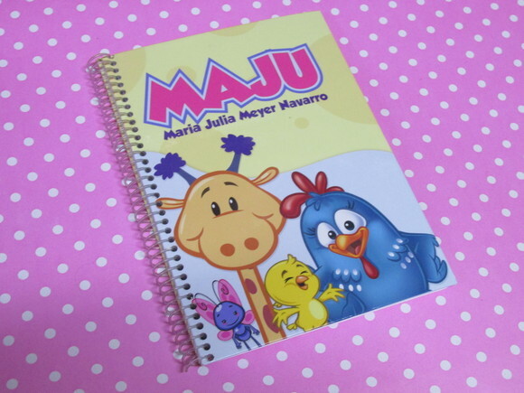 Caderno de Recados Galinha Pintadinha