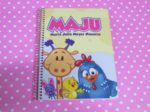 Caderno de Recados Galinha Pintadinha