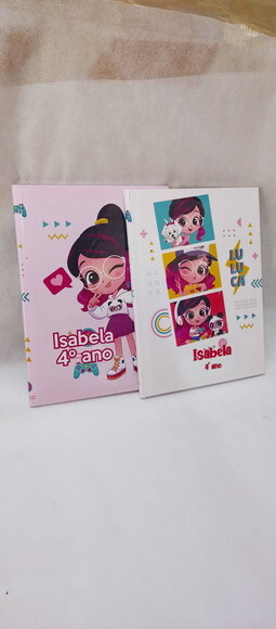 Cadernos Personalizados Luluca - 2 Unidades - Brochurão 96fl