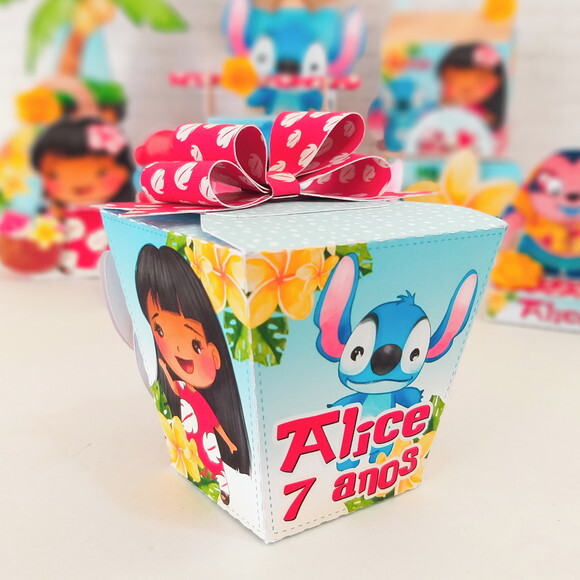 Caixa Sushi - Lilo & Stitch