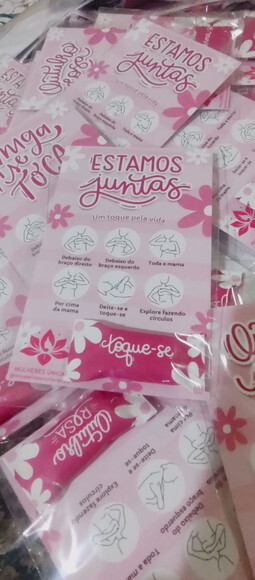Card com Bala - Outubro Rosa