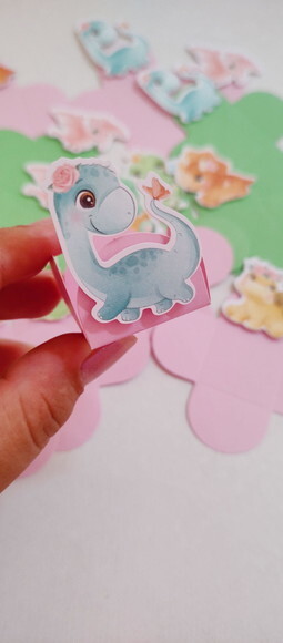 Forminha para Doces Dinossauro Baby - Kit com 20 Unidades