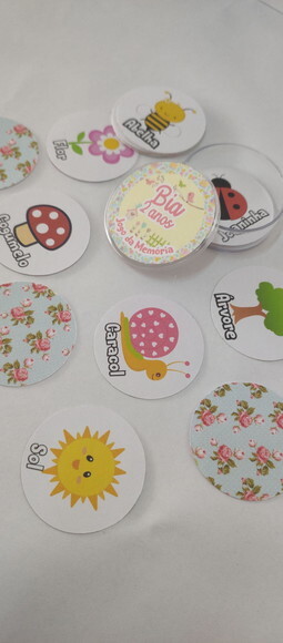 Jogo da Memória Personalizado Jardim Encantado