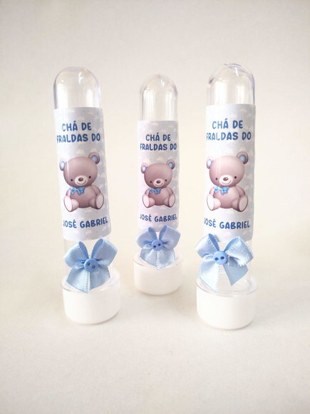 Kit Chá de Bebê Ursinhos - 60 Peças