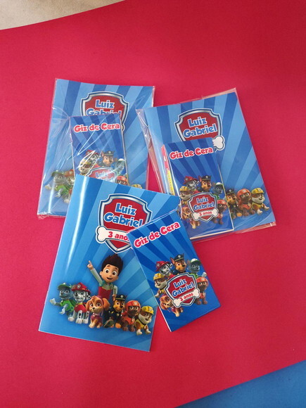 Kit de Colorir Patrulha Canina