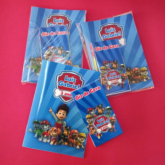 Kit de Colorir Patrulha Canina - 25 Unidades