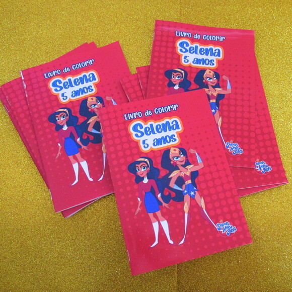 Kit de Colorir Super Hero Girls
