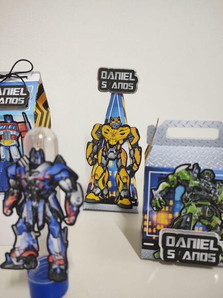Kit Festa Aniversário Transformers