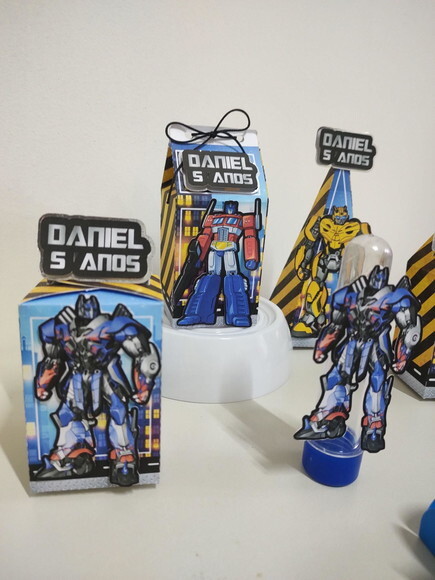 Kit Festa Aniversário Transformers