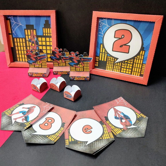 Kit Festa Homem Aranha - 75 Itens + Brinde