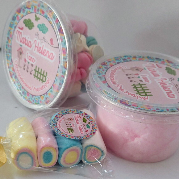 Kit Lembranças para Festa Jardim Encantado