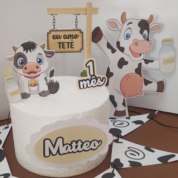 Kit Mesversário Eu Amo Tetê - Especial