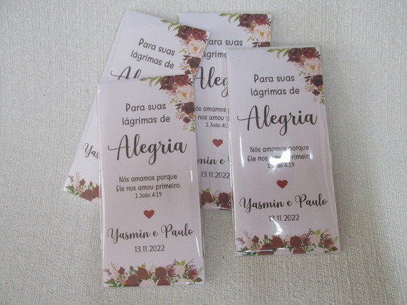 Lágrimas de Alegria Marsala / Rose / Verde - 10 Unidades