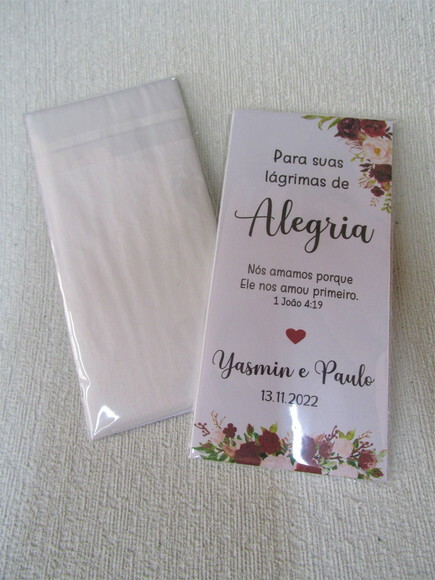 Lágrimas de Alegria Marsala / Rose / Verde - 10 Unidades