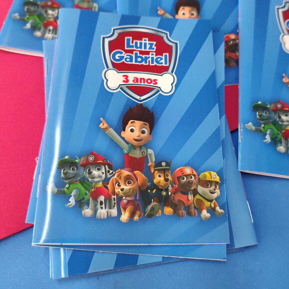 Livro de Colorir Patrulha Canina Azul