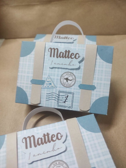 Malinha Porta Chocolate - o Tempo Voa