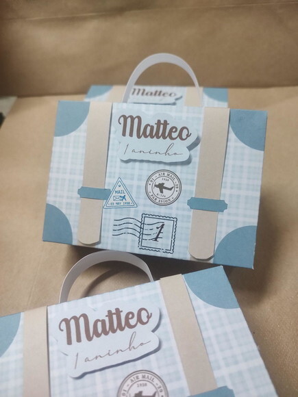 Malinha Porta Chocolate - o Tempo Voa