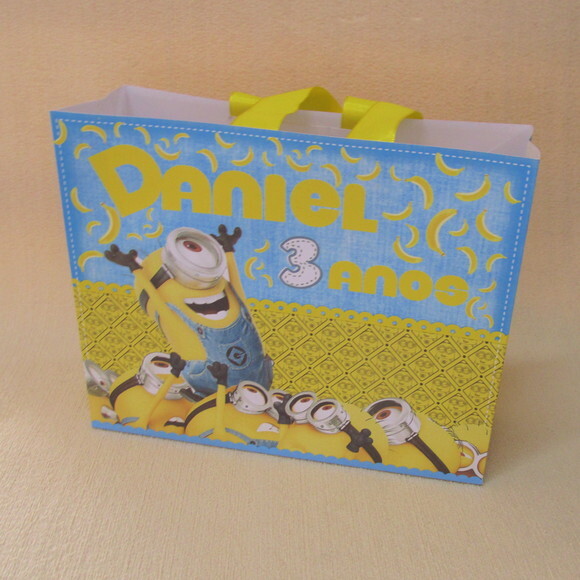 Sacola Minions Média