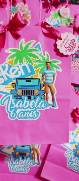 Sacola Personalizada Barbie
