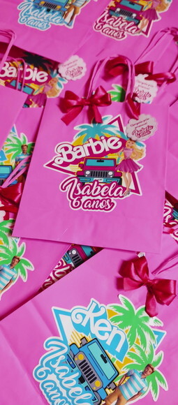 Sacola Personalizada Barbie
