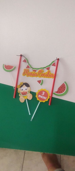 Topo de Bolo Magali Especial