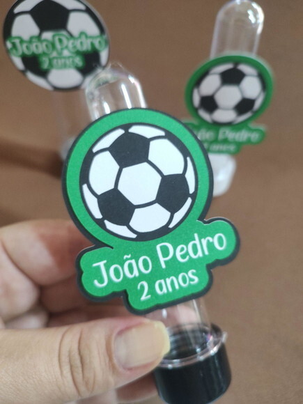 Tubete Futebol Aplique Camadas