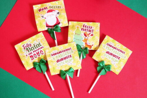 Balas Personalizadas Natal