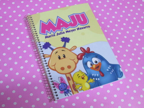 Caderno de Recados Galinha Pintadinha