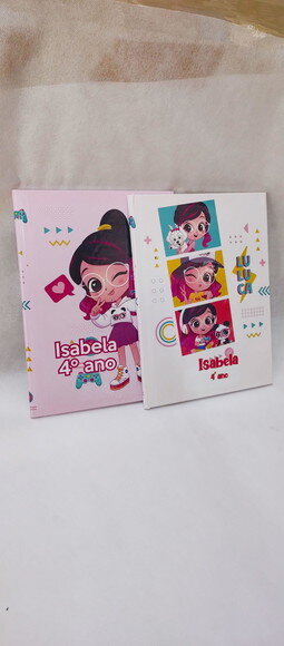 Cadernos Personalizados Luluca - 2 Unidades - Brochurão 96fl