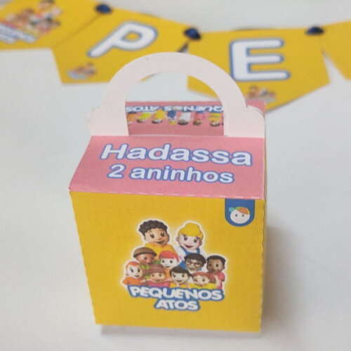Caixa Cubo Pequenos Atos