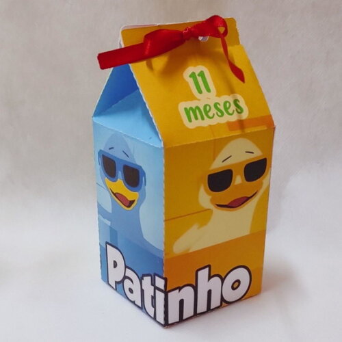 Caixa Milk Patinhos Coloridos - Funk do Patinho