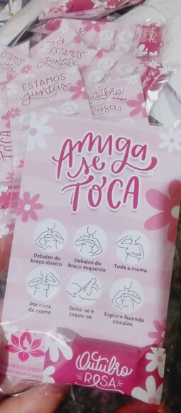 Card com Bala - Outubro Rosa