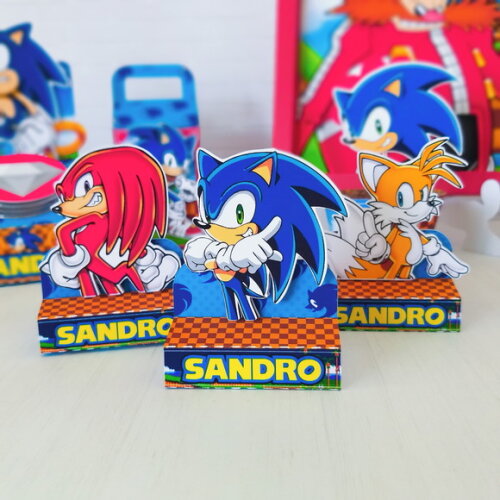 Kit Aniversário Sonic Mini
