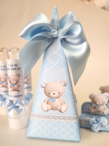 Kit Chá de Bebê Ursinhos - 25 Peças