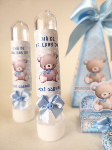 Kit Chá de Bebê Ursinhos - 25 Peças