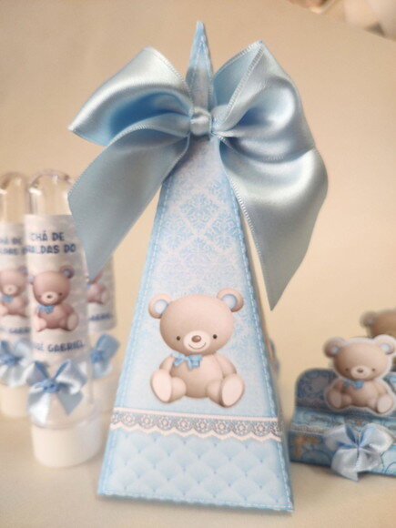 Kit Chá de Bebê Ursinhos - 30 Peças