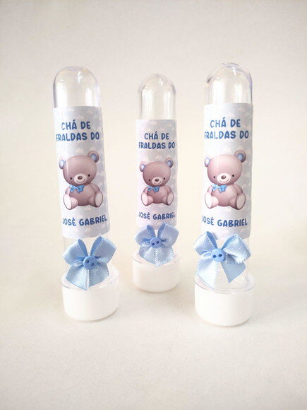 Kit Chá de Bebê Ursinhos - 60 Peças
